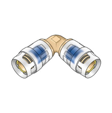 KELOX-PROTEC CLIX elbow 90°