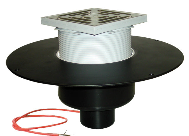 HL62.1BF/1 – Vertical Roof Drain with PP Flange – Heated & Walkable