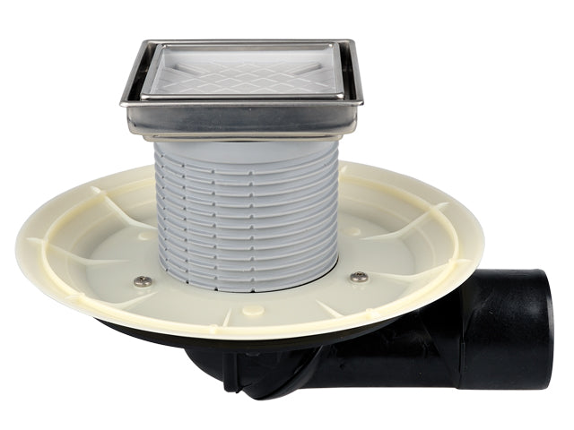 HL80-3020 – Adjustable Balcony and Terrace Drain with Tilable Frame – official HL photograph
