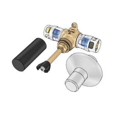 KELOX PROTEC CLIX flush-mounted valve