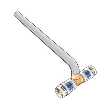 KELOX-PROTEC CLIX radiator connection tee