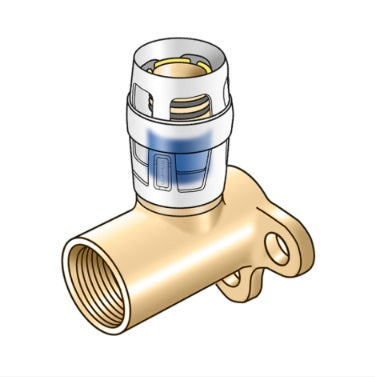 KELOX-PROTEC CLIX wall bracket fitting with female thread