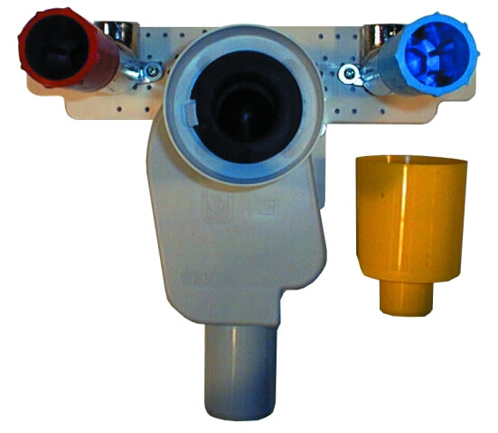 HL134/50 — HL134 Concealed Washbasin Trap Assembly with Water Connections — official HL product photograph