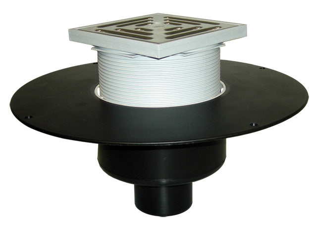 HL62BF/1 – Vertical Roof Drain with PP Flange – Walkable