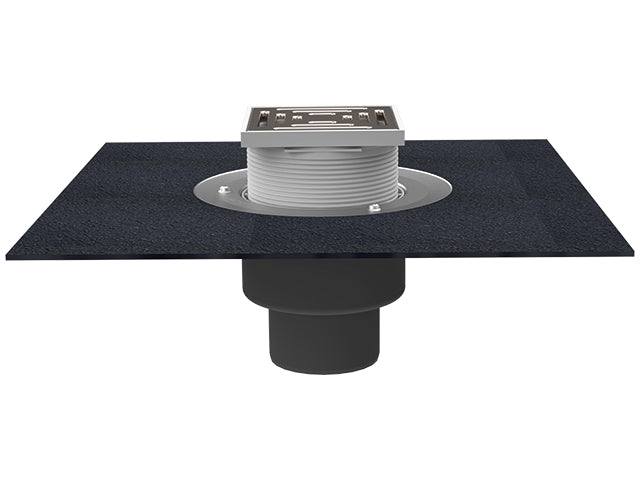 HL62BH/1 – Vertical Roof Drain with Bitumen Membrane – Walkable