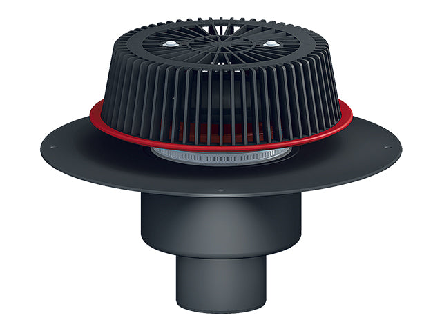 HL HL62FSafe vertical emergency roof drain with pp collar official product photo