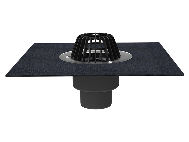 Vertical Roof Drain with Bitumen Membrane