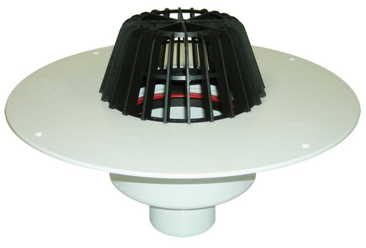 Vertical Roof Drain with PVC