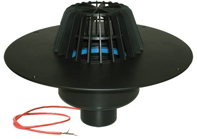 HL62.1F/1 – Vertical Roof Drain with PP Flange – Heated