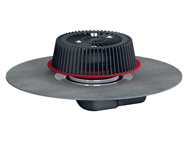 HL HL64HPowerSafe horizontal emergency roof drain with bitumen membrane – powersafe official product photo