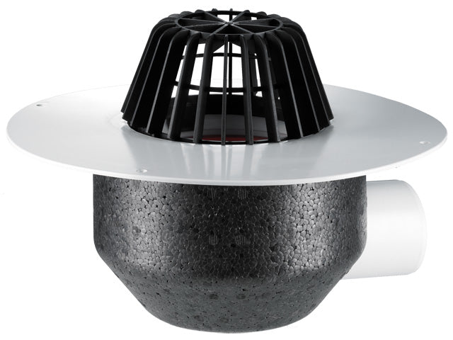 Horizontal Roof Drain with PVC