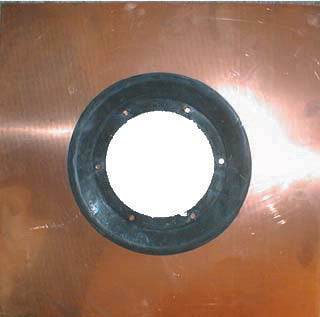 HL84.CU — Copper sheet Ø500 mm — HL official product photograph