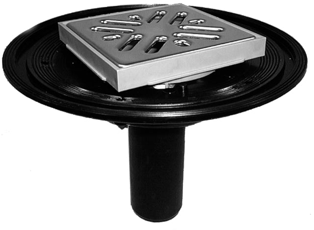 HL92 – Vertical Balcony and Terrace Drain with Stainless Steel Grate – official HL photograph