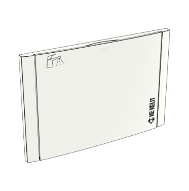KELIT visible part for flush-mounted drinking water shut-off box